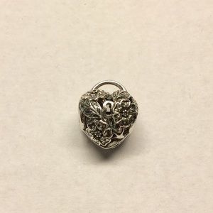 Pandora Floral Heart Padlock charm